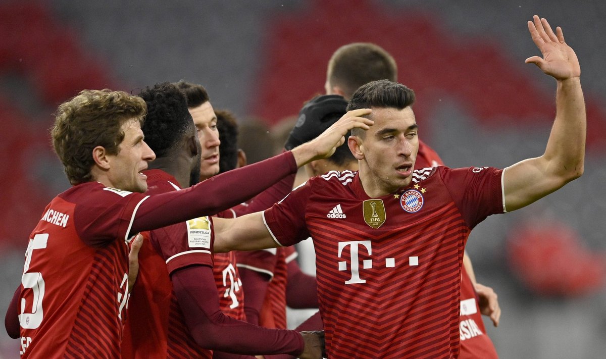 Müncheni Bayern kirjutas tabelisse jälle kolm punkti.