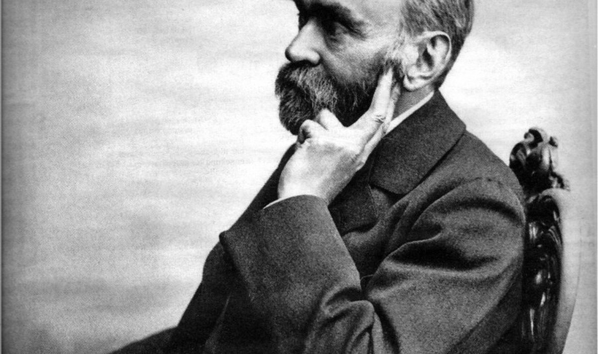 Alfred Nobeli portree. Foto: Gösta Florman