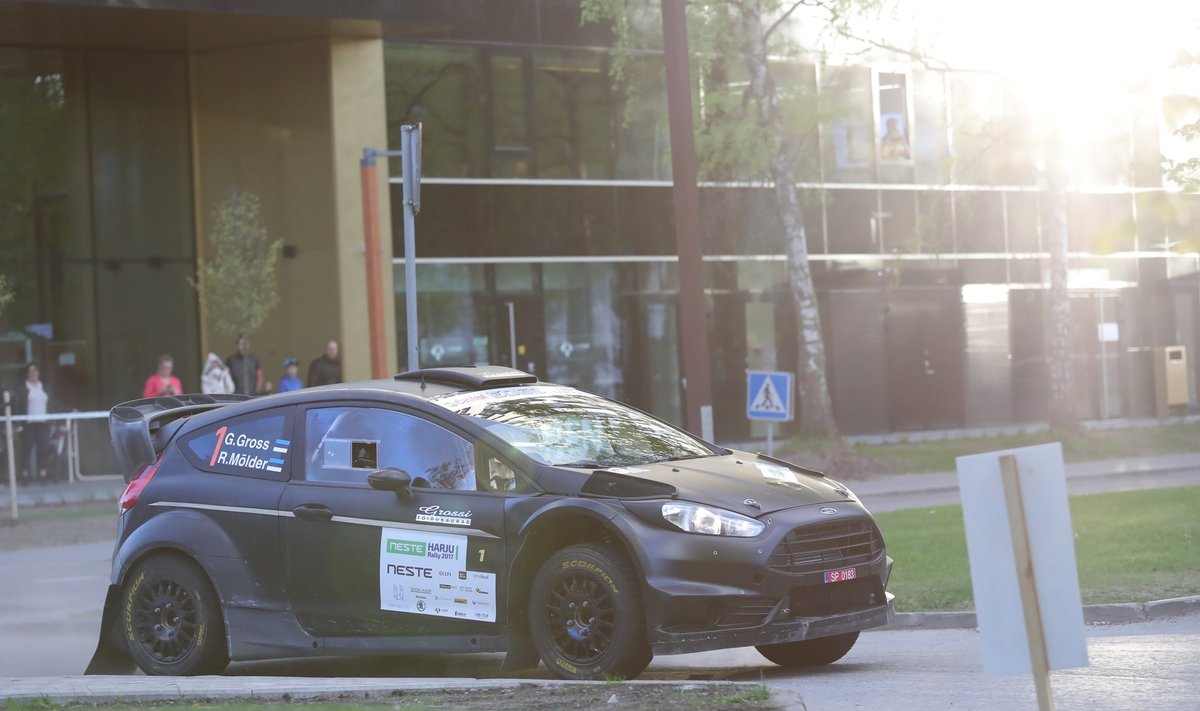 Ott Tänaku eelmise aasta WRC auto, millega tänavu on kihutanud Georg Gross ja Raigo Mõlder.