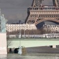Seine´i jõgi ähvardab Pariisis üle kallaste tõusta, veetase juba neli meetrit üle normi