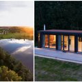 Отдых в Эстонии: ультрасовременный модульный дом-кабина на берегу озера
