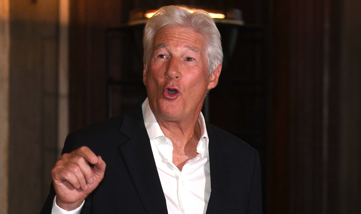 Richard Gere receives the Keys of the city in Florence, Italy