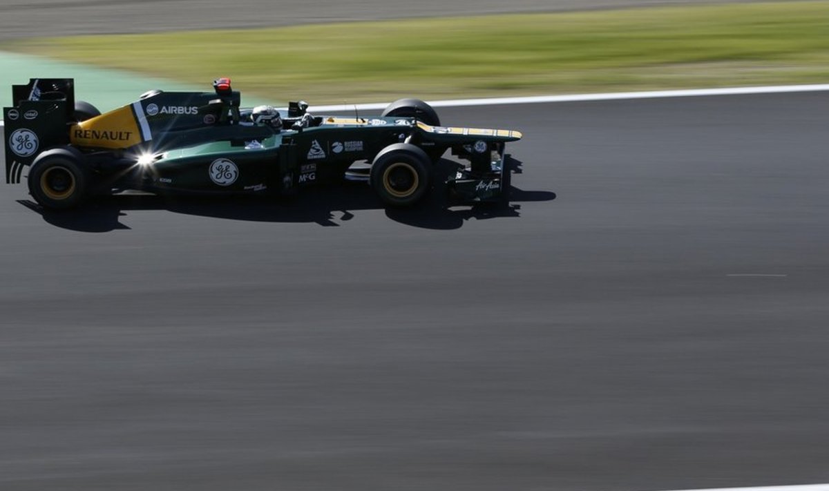 Caterham Formula One testsõitja Giedo van der Garde