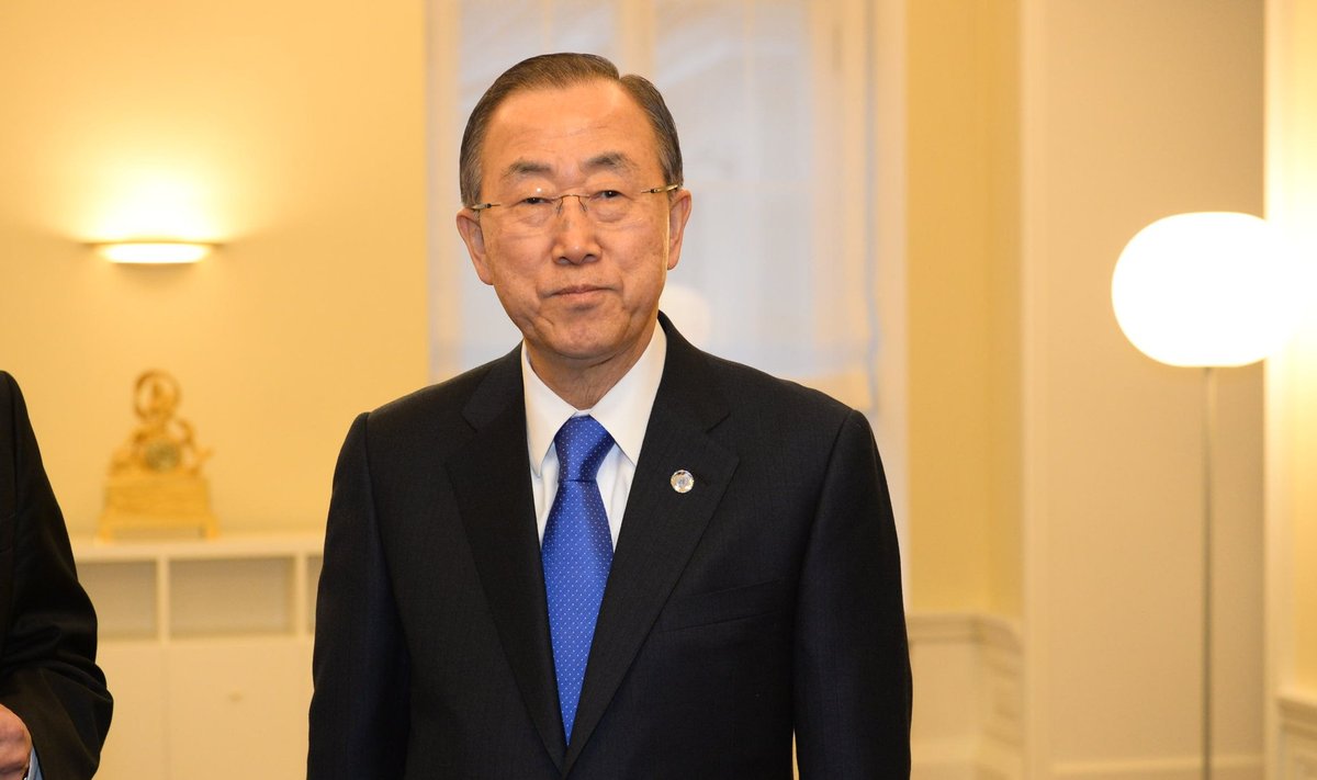 ÜRO peasekretär Ban Ki-moon 