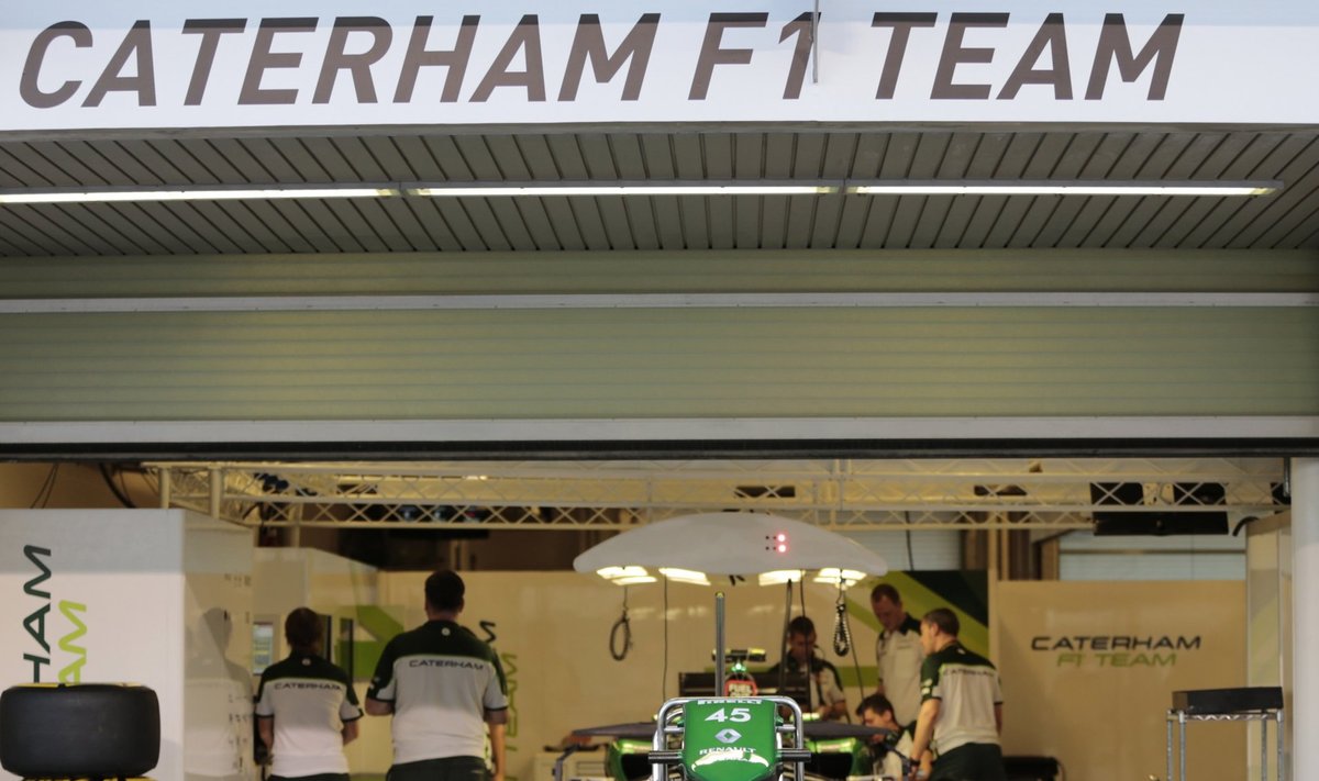 Caterhami F1 tiim valmistub Abu Dhabi GP-ks