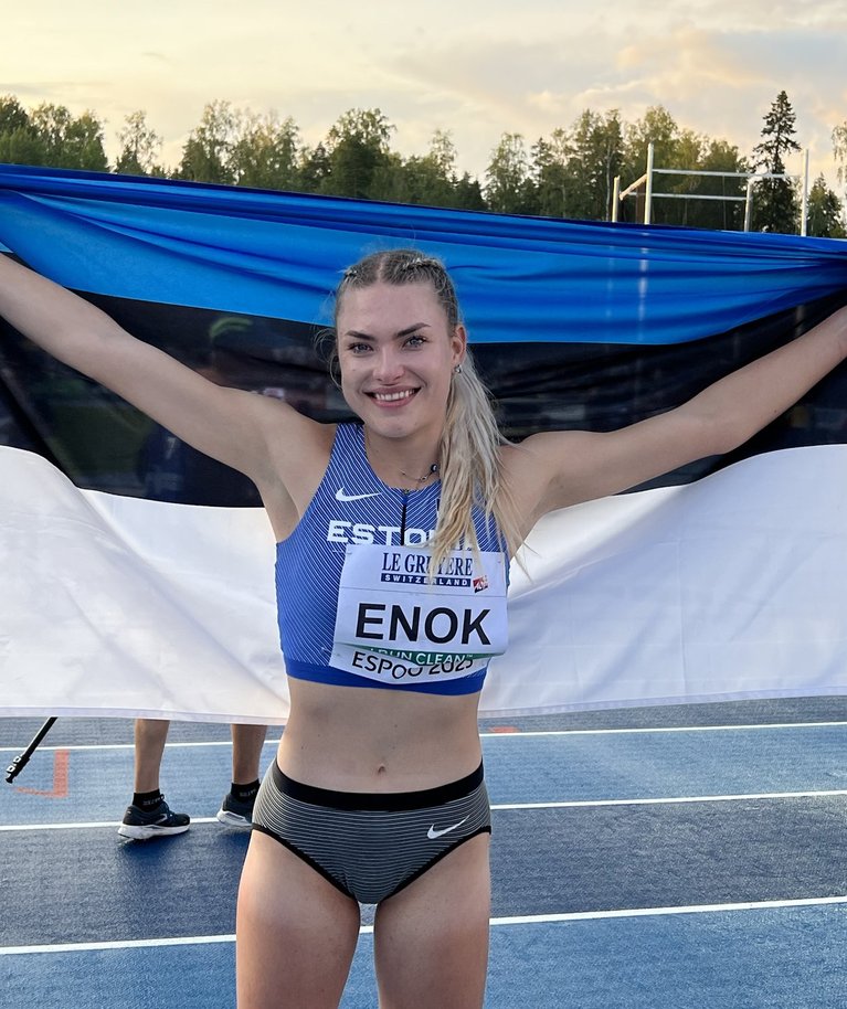 Pippi Lotta Enok võitis Espoos pronksi.