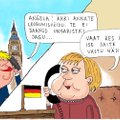 Jalgpalli EMi karikatuur | Ees ootab põnevusmäng Inglismaa vs Saksamaa