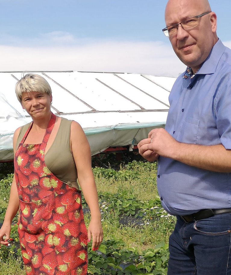Eelmine põllumajandusminis­ter Arvo Aller ulatas küll maasika­põllul Janika Lindsalule toetava käe, kuid tema erakond EKRE oli võõrtööjõu Eestisse lubami­se vastu ja see tekitas maasika­kasva­tajatele tohutu kahju.