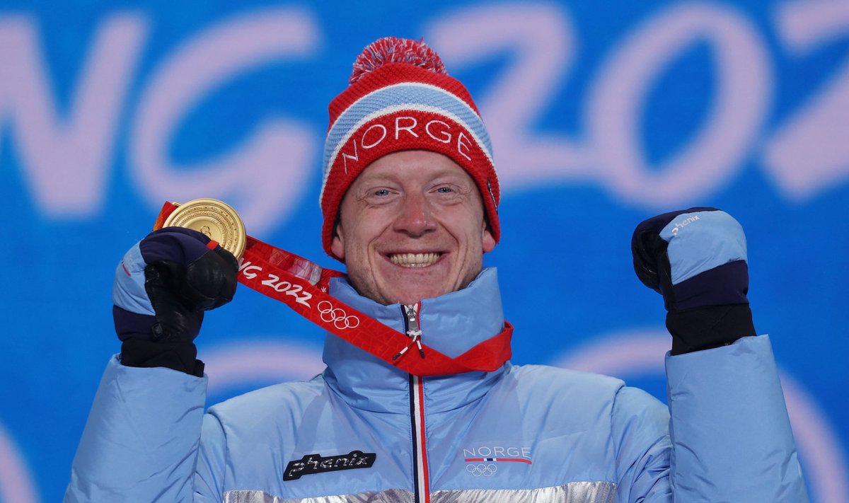 Johannes Thingnes Bö oli osaline neljas Norra kuldmedalis.