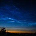ФОТО | Завораживающее зрелище! В Вильяндимаа ночью можно было наблюдать серебристые облака