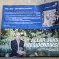 Tuhandeid eurosid maksva üleriigilise kampaania käigus potsatab postkasti Allar Jõksiga IRL-i voldik