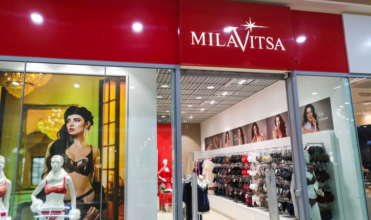 Silvano Fashion Groupi brändi Milavitsa pood Venemaal.