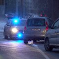 ВИДЕО И ФОТО: В Пайде на скользкой трассе произошло столкновение двух автомобилей. По всей Эстонии дорожные условия очень плохие!