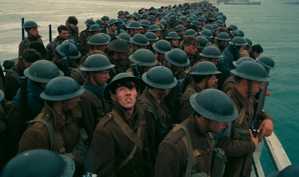 „Dunkirk” annab vastupandamatu jõu ja emotsiooniga edasi ajaloolist sündmust Dunkerque’i rannal liitlasvägede sissepiiramisest, tekitades vaatajas samasuguse lõksus olemise tunde.