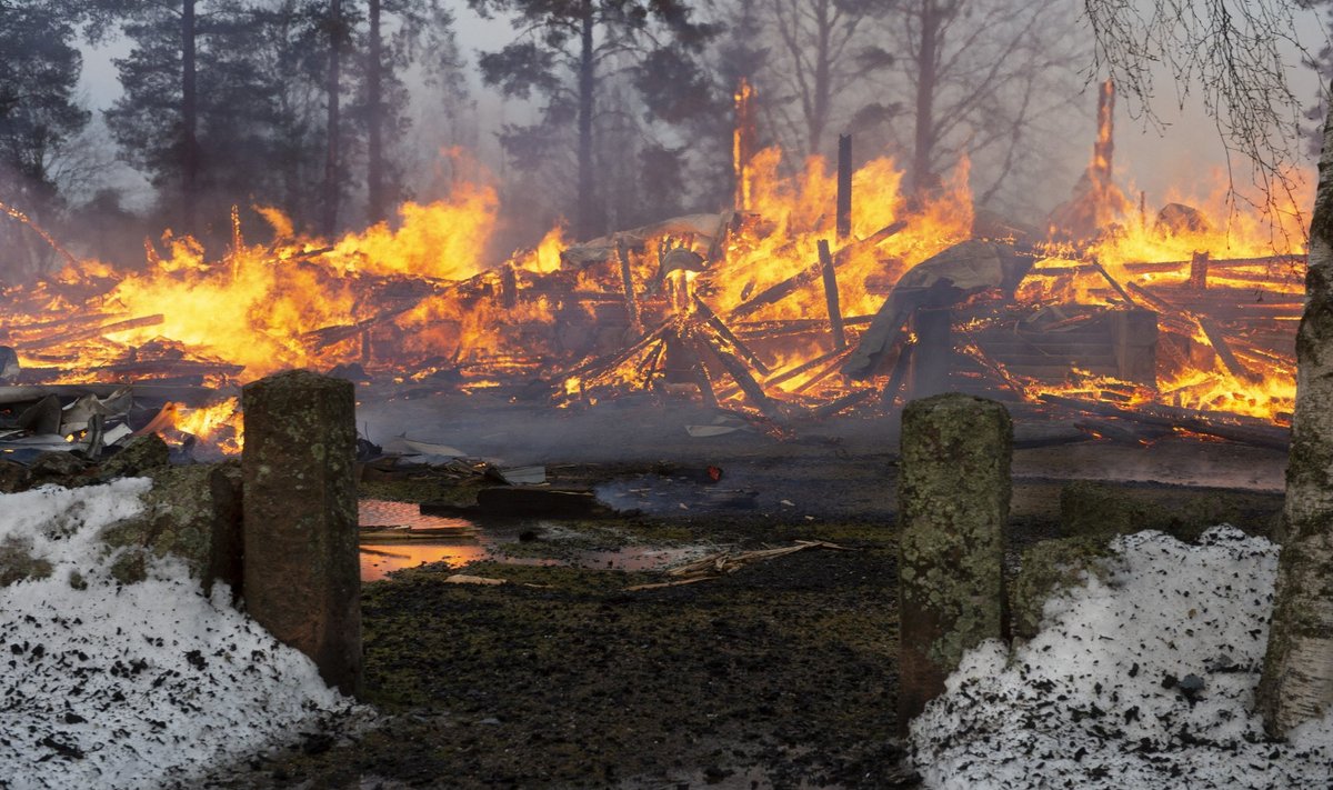 Rautjärvi kiriku tulekahju
