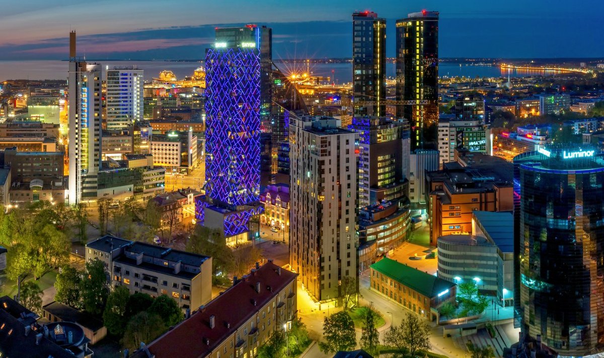NAGU NY JA TOKYO: Umbes 25 aastat on Tallinna kõrghoonepiirkonda nüüd rajatud ja temast hakkab kujunema oma ilmega rajoon.