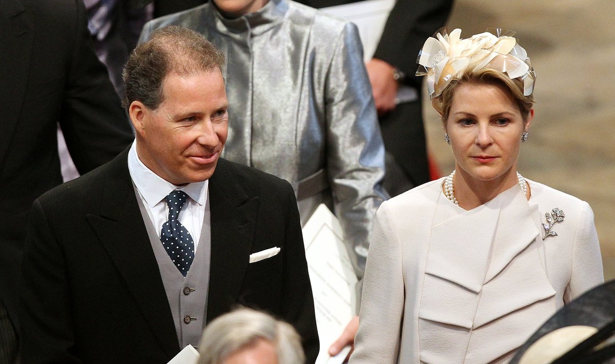 The Earl and Countess of Snowdon divorce