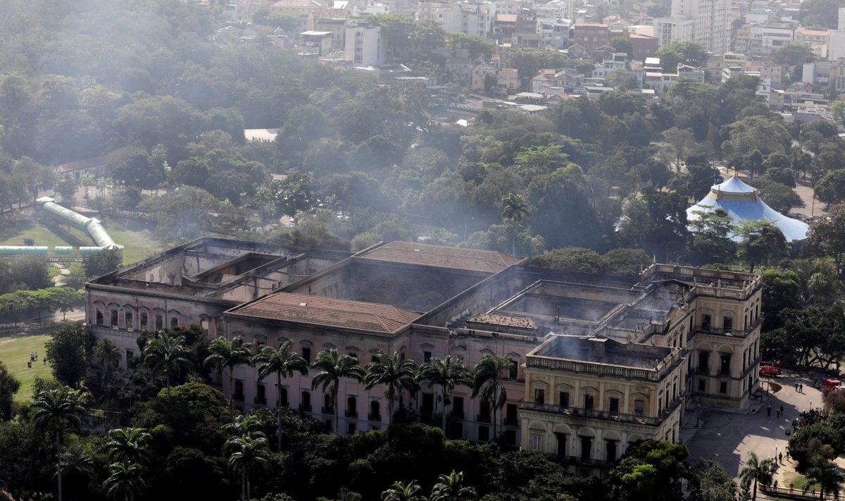 Tules hävinud Brasiilia Rahvusmuuseum