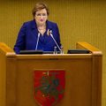 Спикер парламента Литвы: мы не должны искусственно искать врагов внутри страны