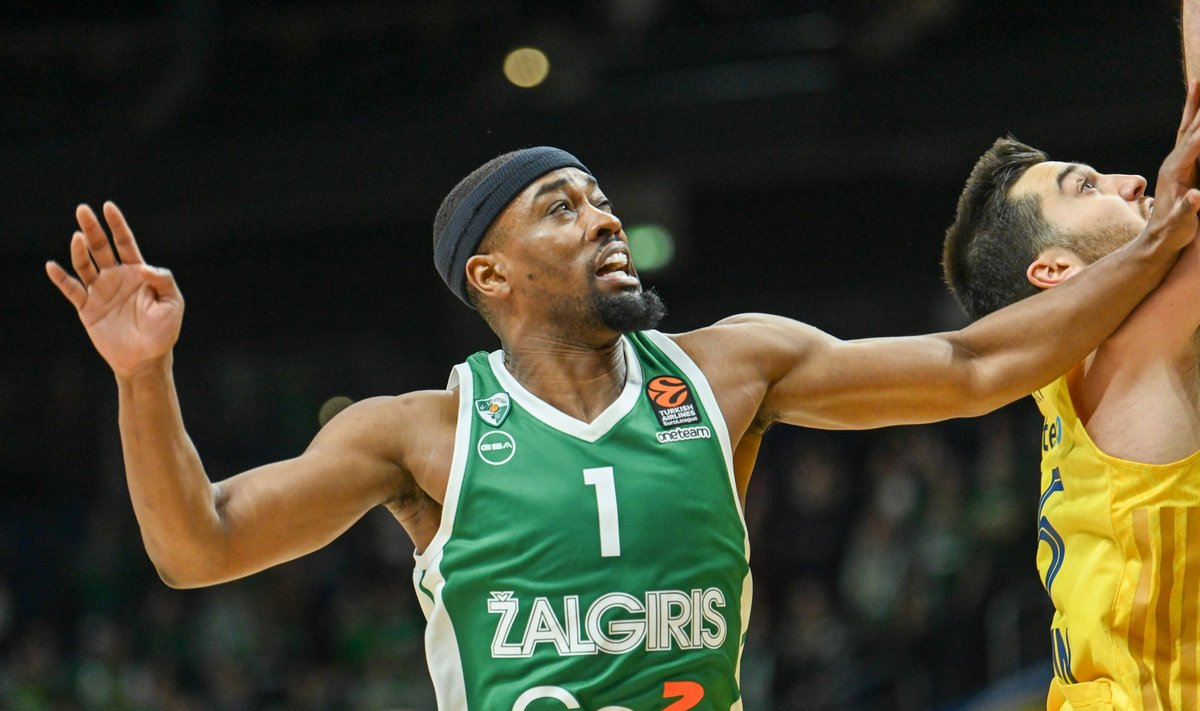 Žalgirise pallur Isaiah Taylor