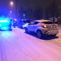 ФОТО | Сотрудники охранной фирмы задержали в Таллинне севшего за руль нетрезвого дебошира