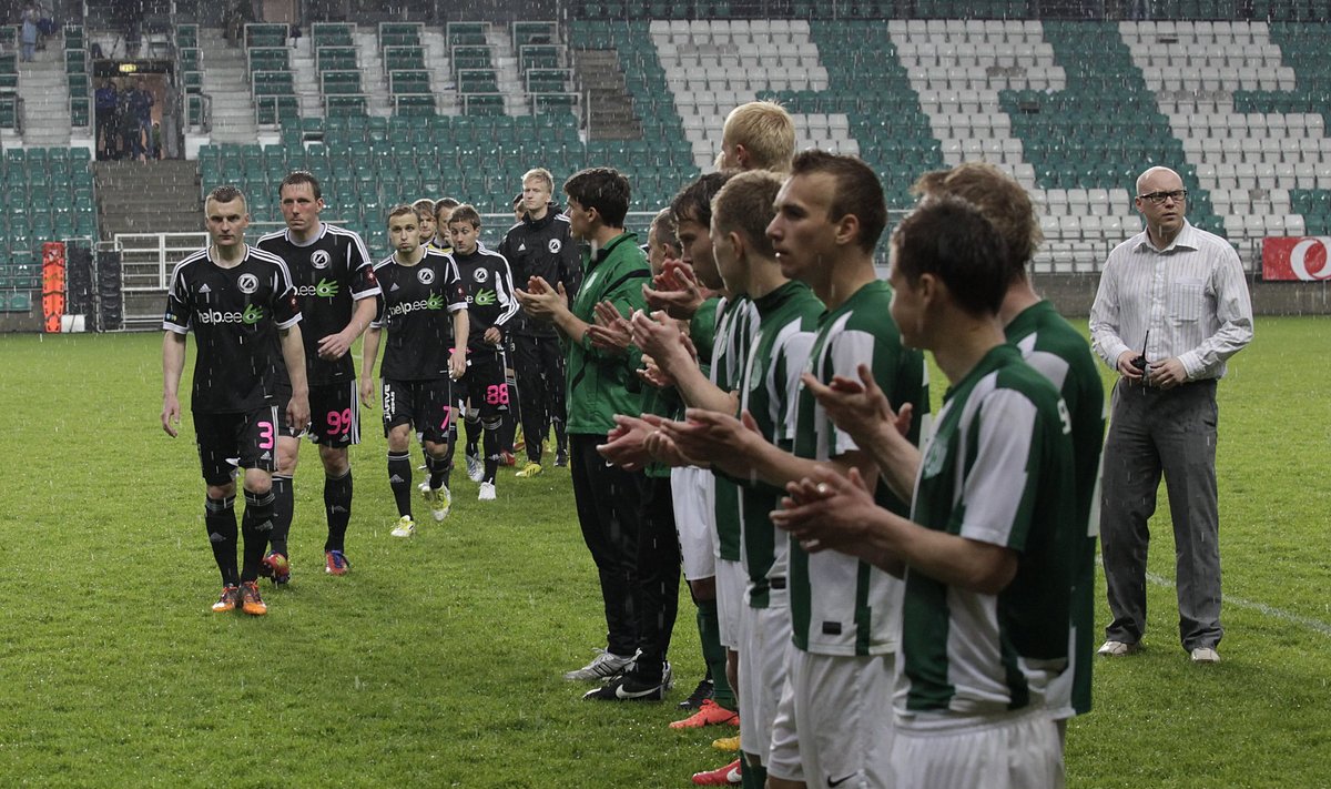 Eesti jalgpalli karikafinaal FC Flora- JK Nõmme Kalju
