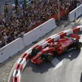 VIDEO | Sebastian Vetteli avarii Milano demosõidul põhjustas Kimi Räikköneni rool