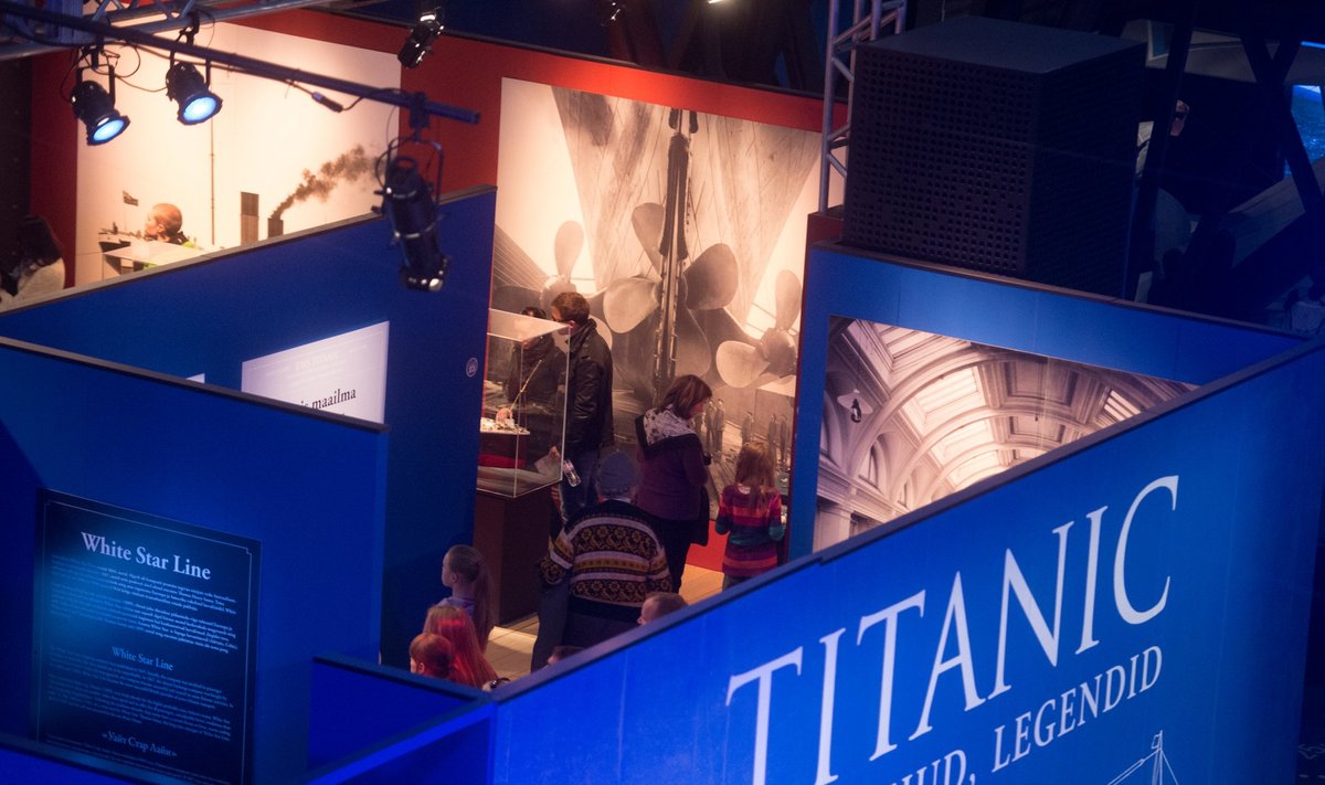 Titanicu näituse eelviimane päev Lennusadamas
