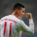 VIDEO | Müncheni Bayern naasis talvepausilt võiduga, James Rodriguez keerutas karistuslöögist iluvärava