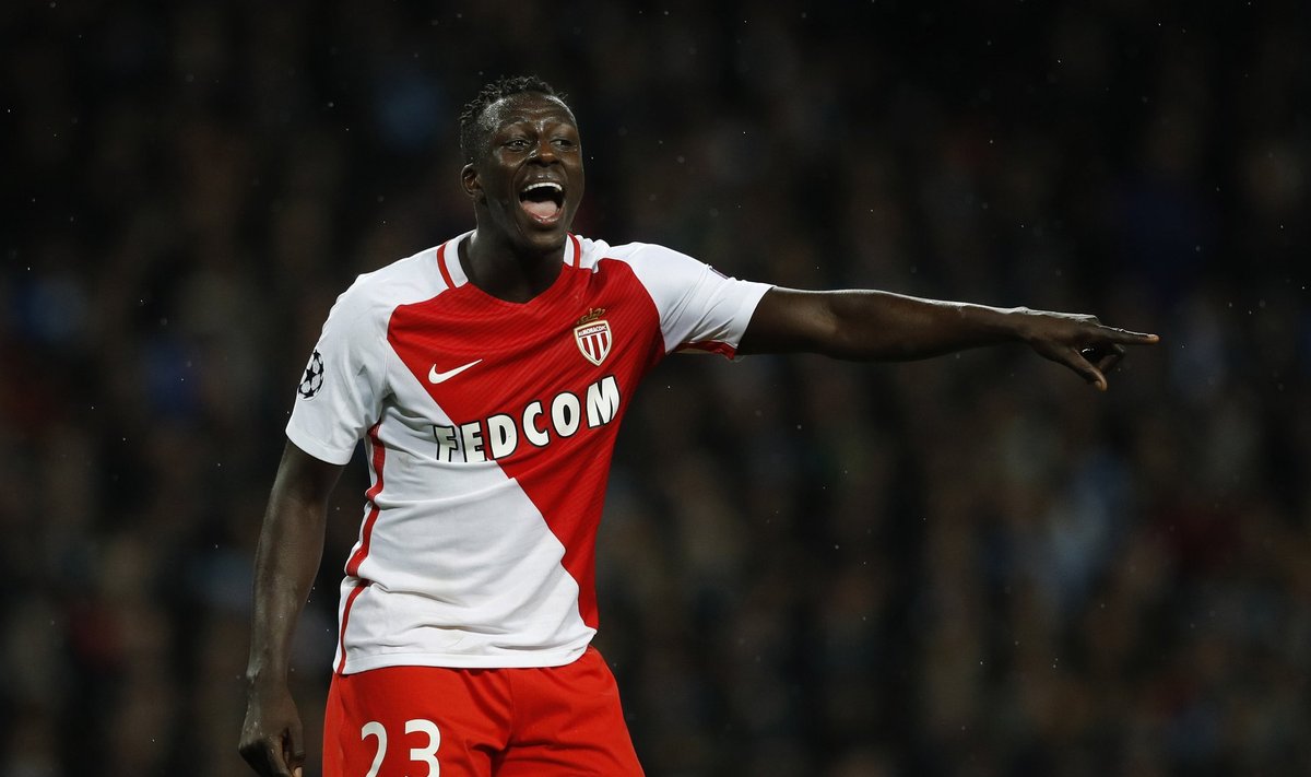 Monaco's Benjamin Mendy