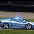 VIDEO: Lamborghini politseiauto Monza ringrajal korda loomas
