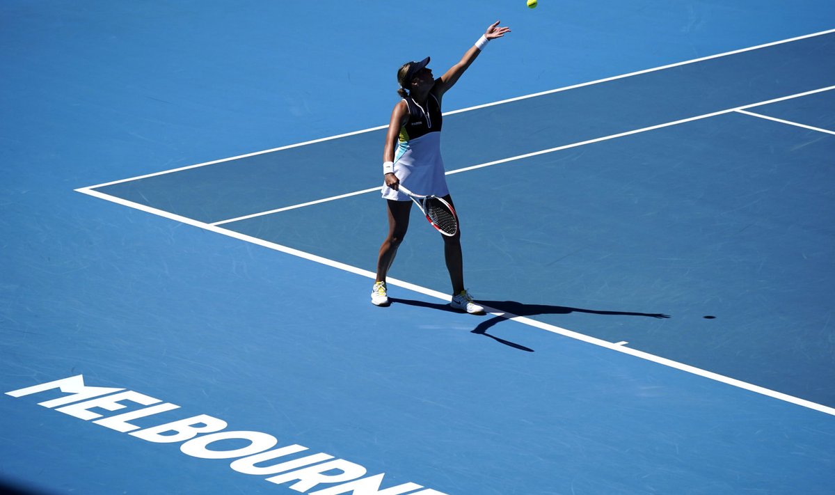Anett Kontaveit jõudis mullu Australian Openil veerandfinaali.