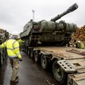 FOTOD ja VIDEO: NATO lahingugrupi tehnika jõudis Paldiskisse, edasi suundutakse Tapale