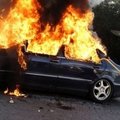 Protestimeelsed põletasid Berliinis 200 luksusautot