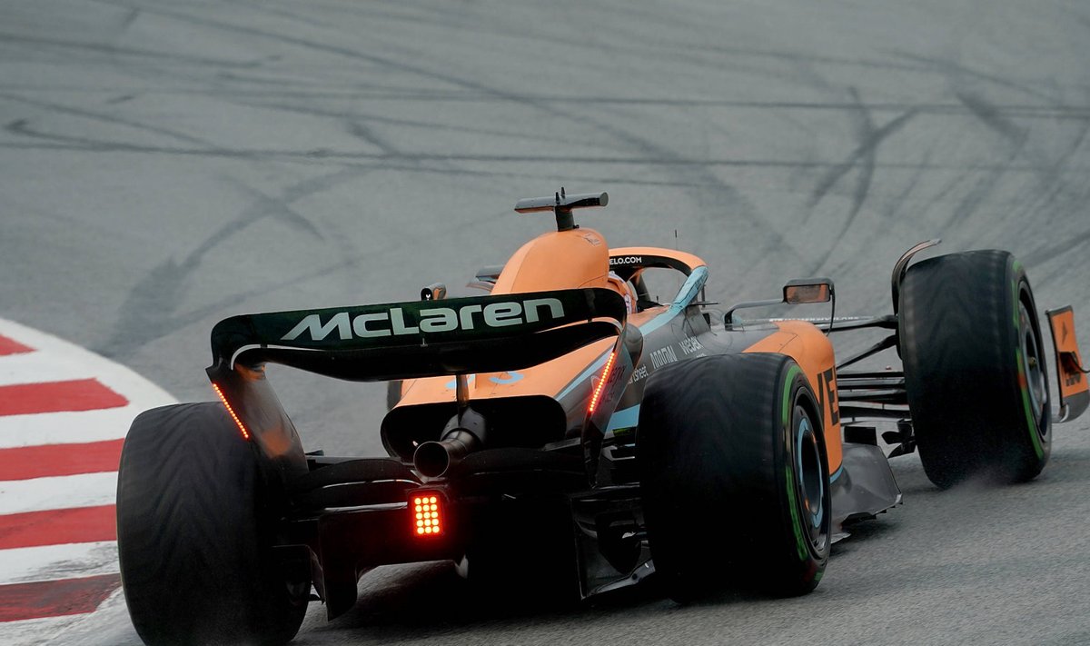 Daniel Ricciardo McLareni roolis.