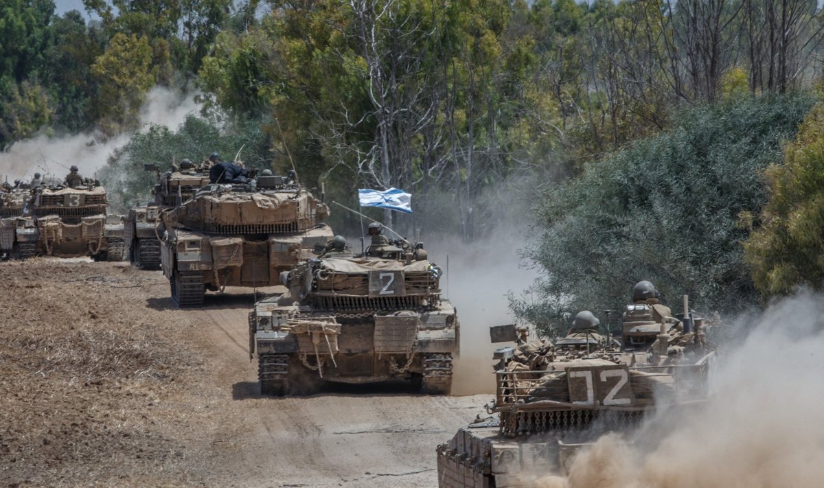 Iisraeli väed Gazas 2014. aastal.