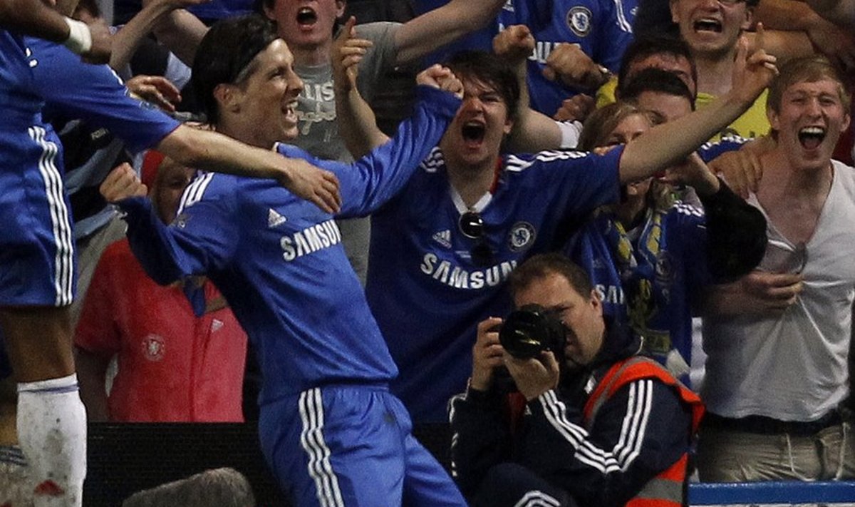 Fernando Torrese esimene värav Chelsea eest, jalgpall