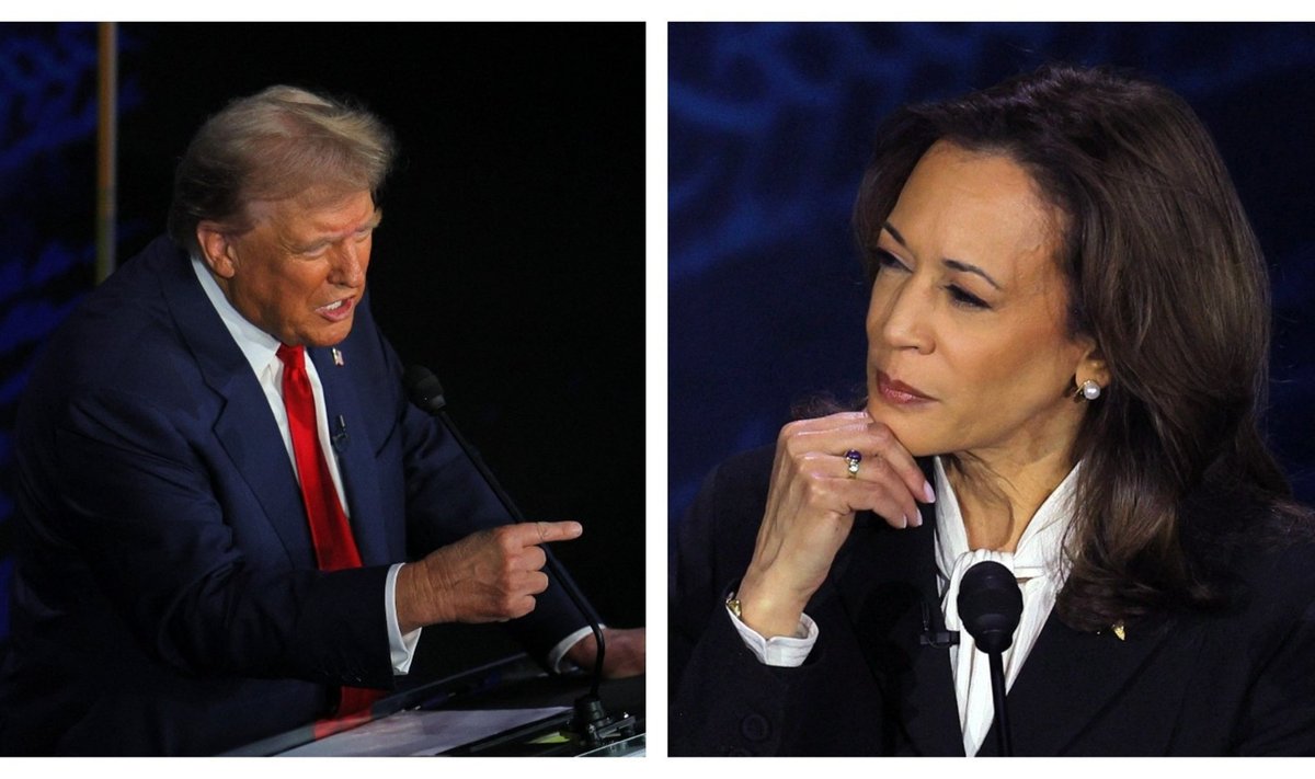 Donald Trump, Kamala Harris