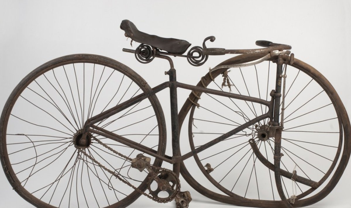 1891 aasta jalgratas enne taastamist