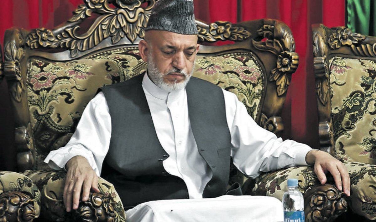 President Karzai ei püsiks pärast liitlasvägede lahkumist võimul ööpäevagi?