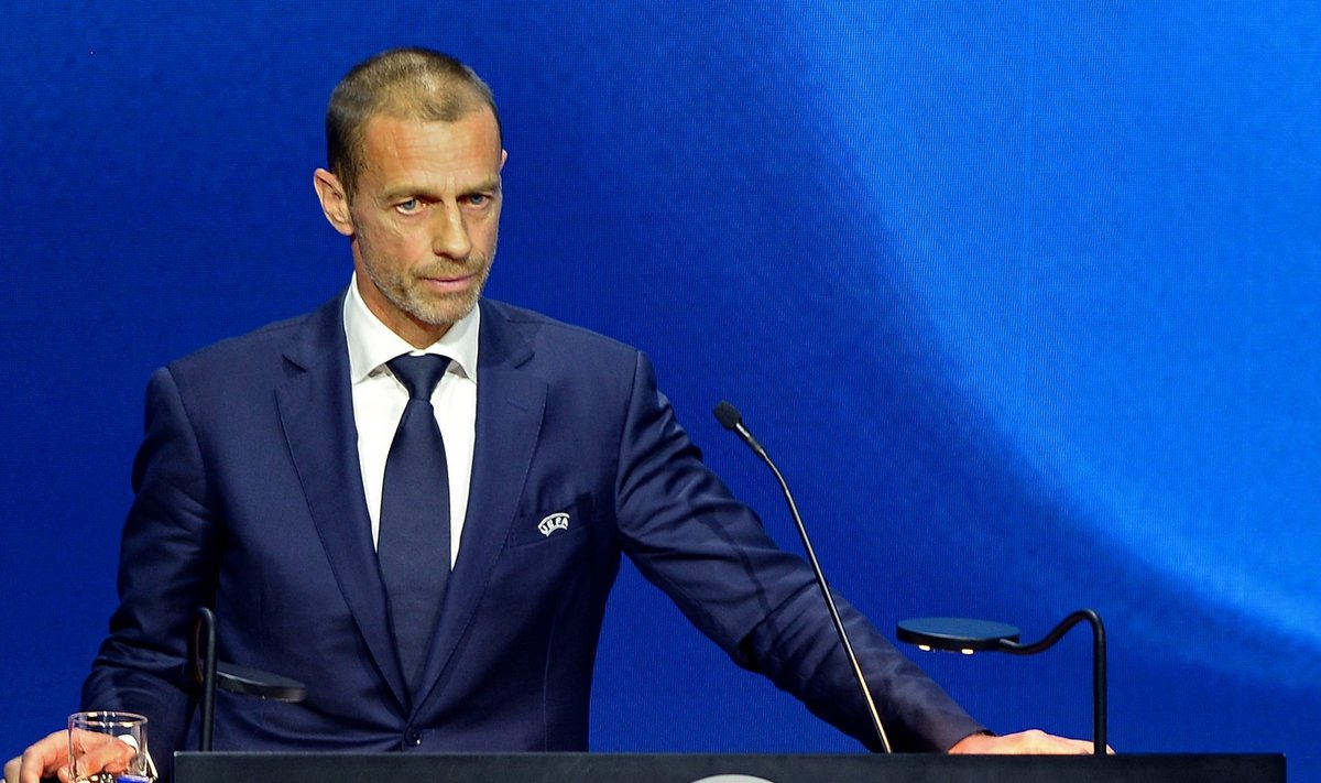 UEFA president Aleksander Čeferin tegi lõppeval nädalal oma nime tunduvalt kuulsamaks.