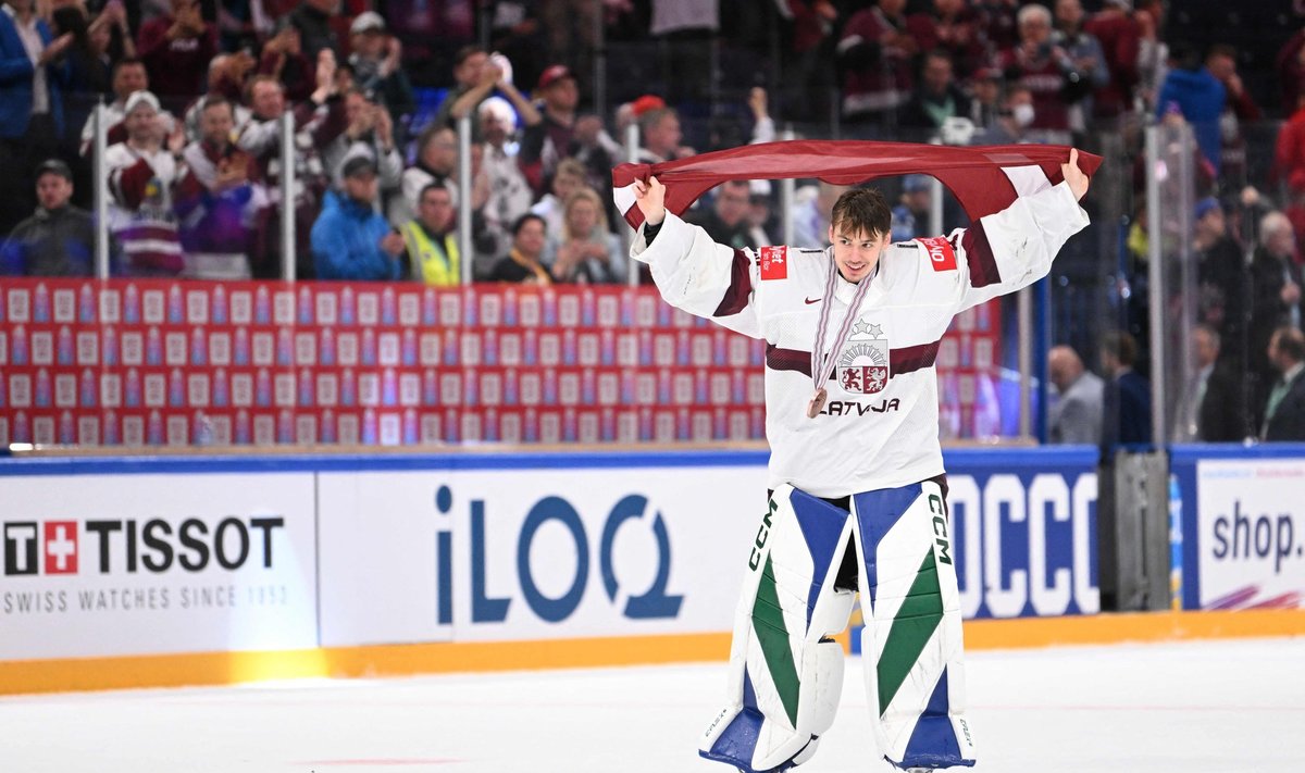 Artūrs Šilovs aitas Läti ajaloolise MM-medalini.