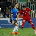 FOTOD JA BLOGI | Eesti jalgpallikoondise kuuemänguline kaotusteta seeria lõppes Gruusias