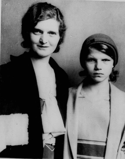 Nan ja Elizabeth Ann Britton 1931. aastal.