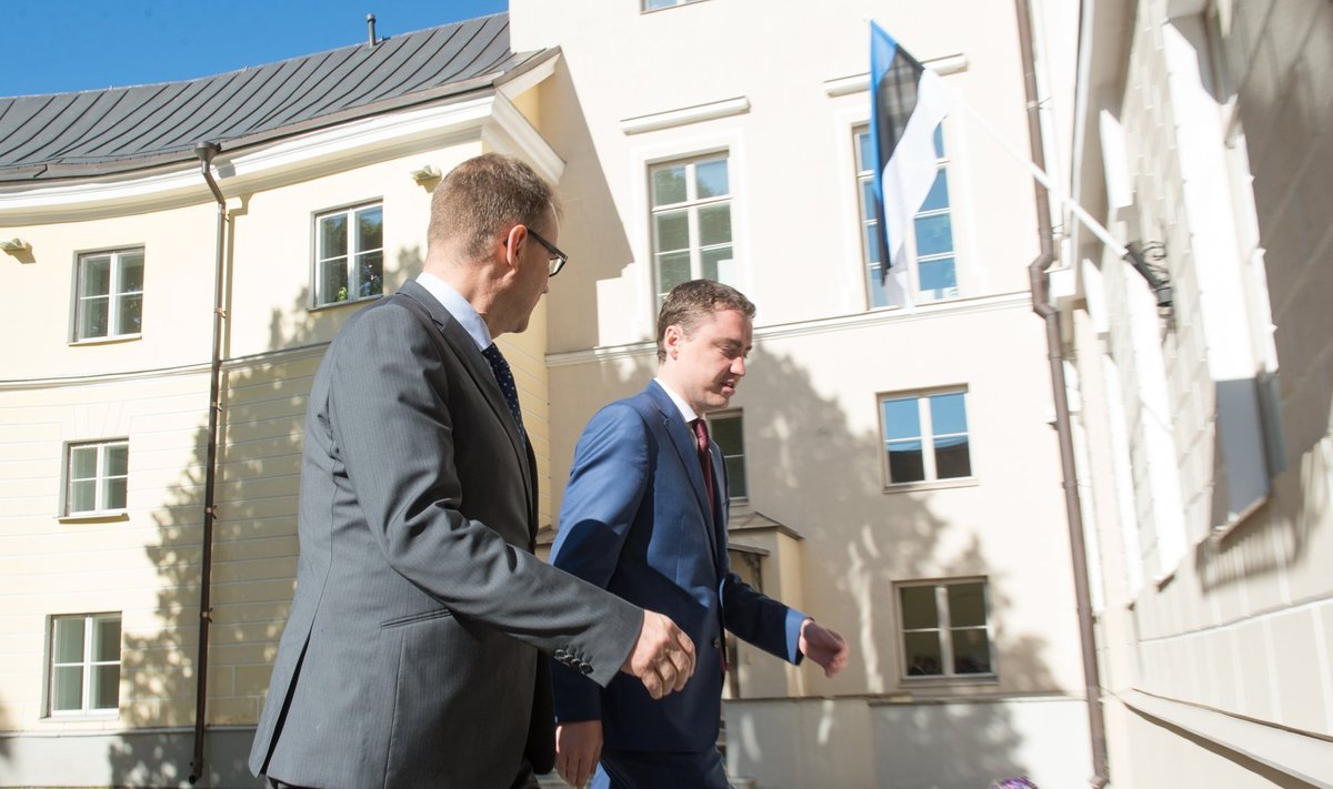 Taavi Rõivas võõrustab Soome peaminister Juha Sipilät