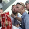 FOTOD ja VIDEO: Õllesummeri korraldajad Reno Hekkonens ja Marje Hansar läksid laulukaare all nii hoogu, et neil paluti lahkuda
