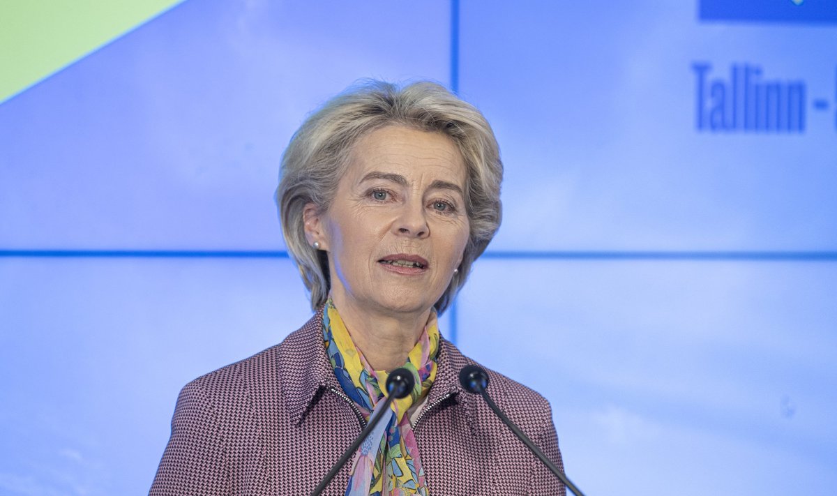 Von der Leyen käib esmaspäeval ka Narvas.