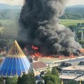 FOTOD ja VIDEOD | Saksamaal süttis põlema populaarne lõbustuspark „Europark“