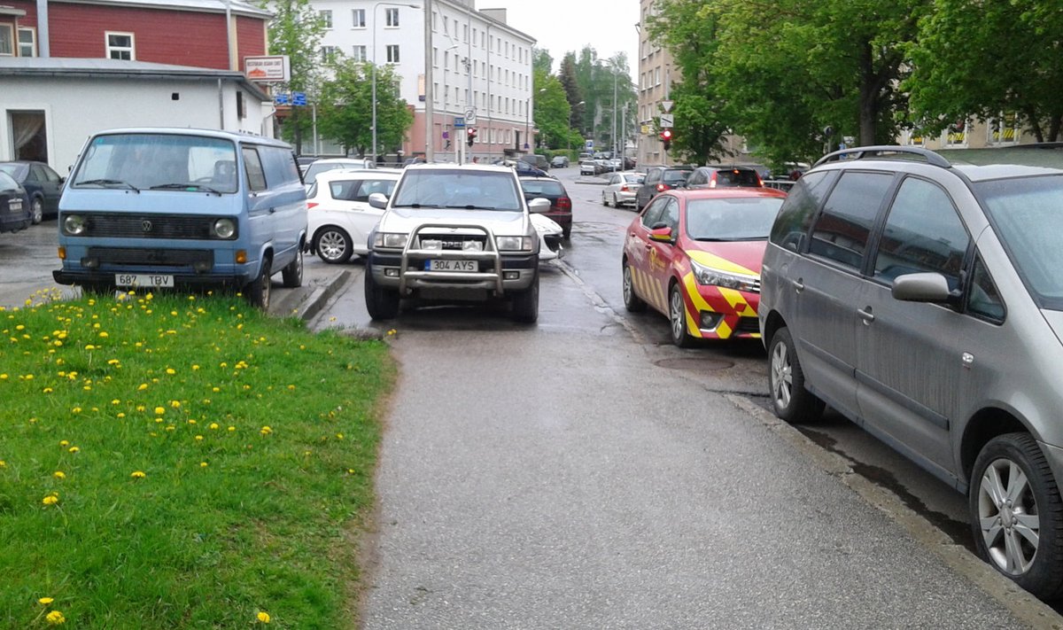Parkimine Tartu kesklinnas