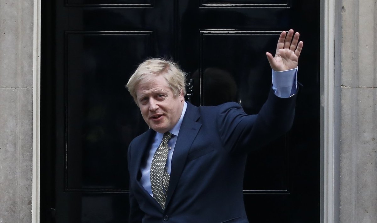 Boris Johnson võitis parlamendienamuse ja peaministritooli.